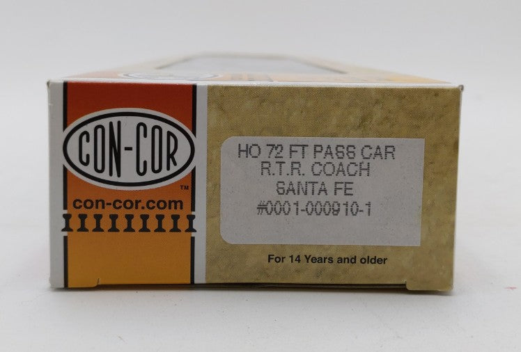 Con-Cor 0001-000910-1 HO Scale Santa Fe Coach Passenger Car # 3084 Kit