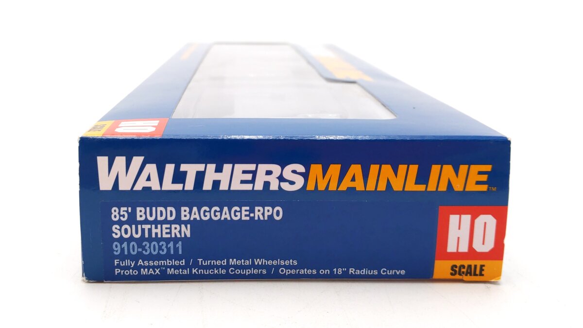 Walthers 910-30311 HO Southern Railway 85' Budd Baggage-Railway Post Office LN/Box