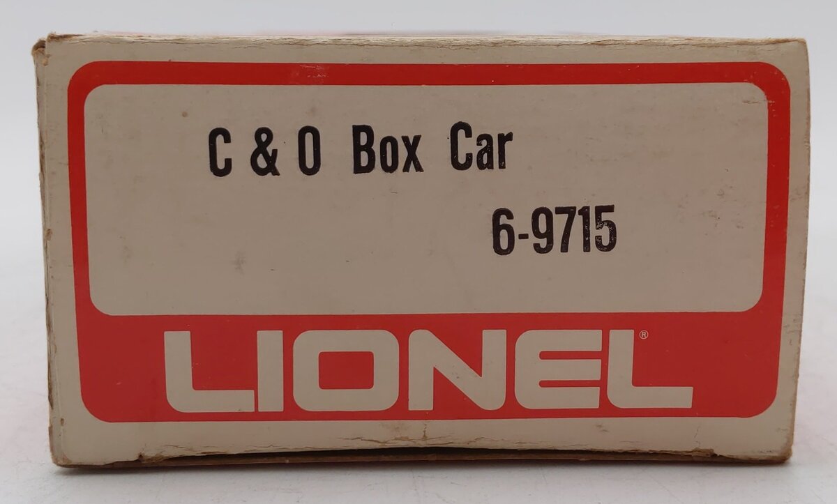 Lionel 6-9715 O Gauge Chesapeake & Ohio Boxcar