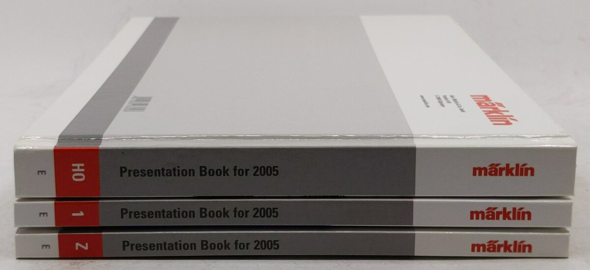 Marklin 2005 Book Set Hardcovers (3) LN
