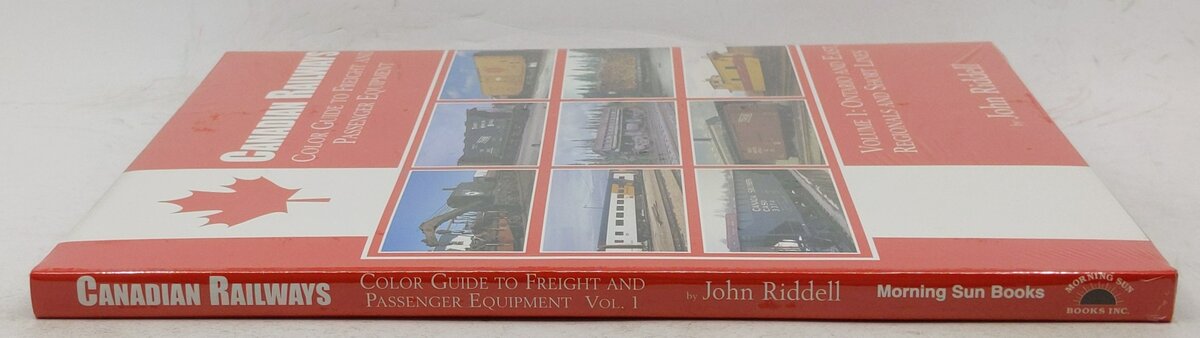 Canadian Railways Color Guide to Freight and Passenger Equipment Vol 1 Hardcover MT