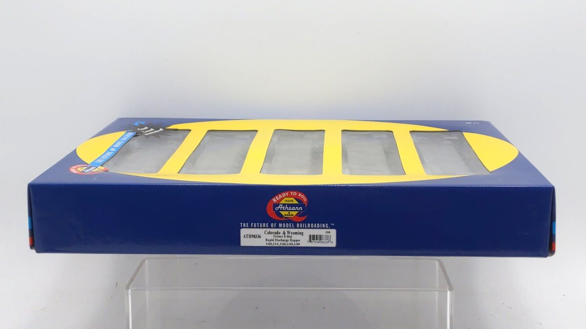 Athearn 98336 HO C&W RTR 5-Bay Rapid Discharge Hopper #1 (Set of 5)