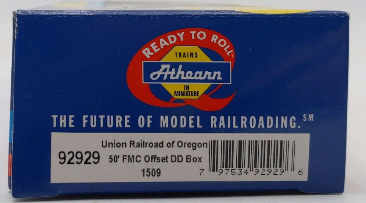 Athearn 92929 HO Scale Oregon 50' FMC Offset Double Door Boxcar #1509