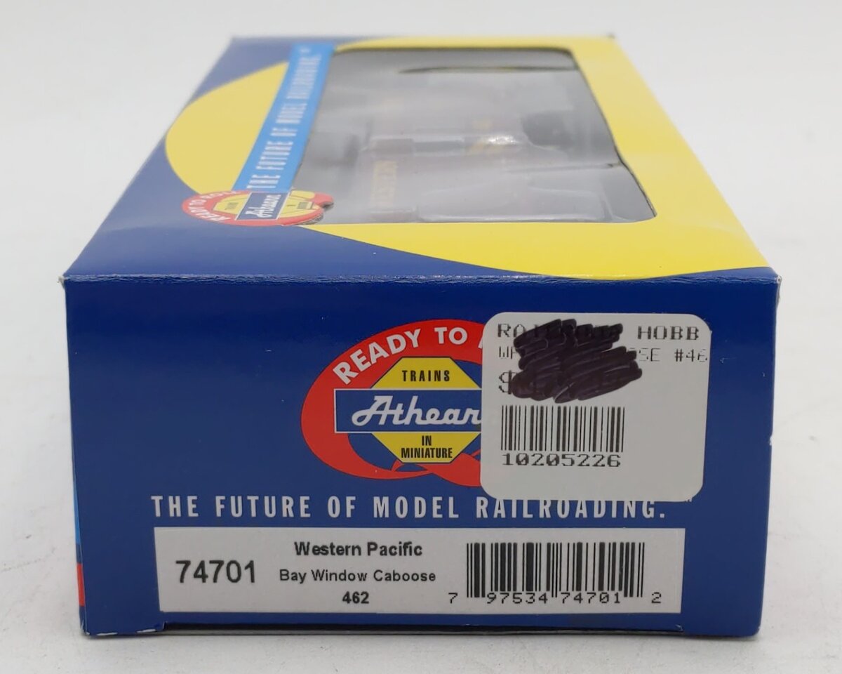 Athearn 74701 HO Scale Western Pacific Bay Window Caboose #462