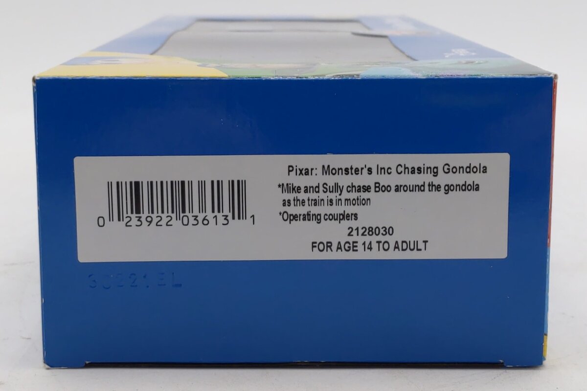 Lionel 2128030 O Monsters Inc. Chasing Gondola Ready To Run