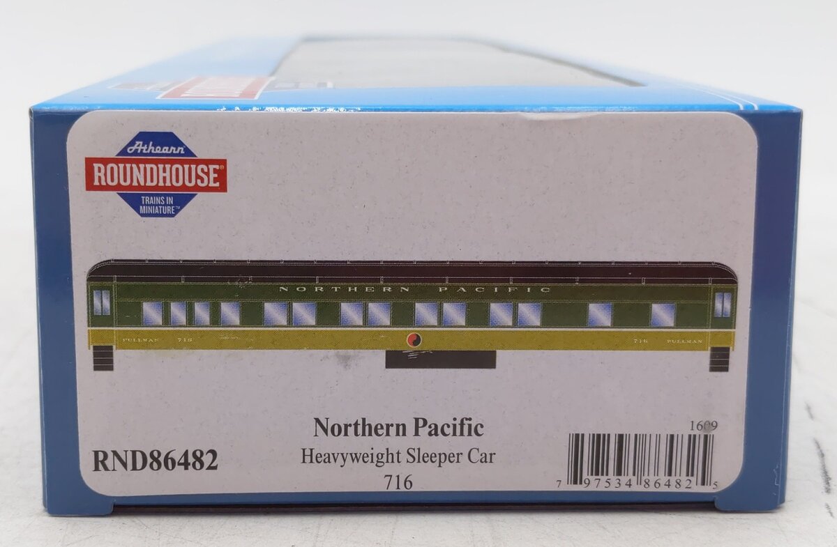 Roundhouse 86482 HO Northern Pacific Heavyweight Pullman Sleeper Car #716