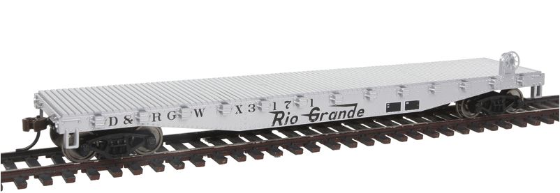 Walthers 931-1462 HO Scale DRGW Flat Car #X3171