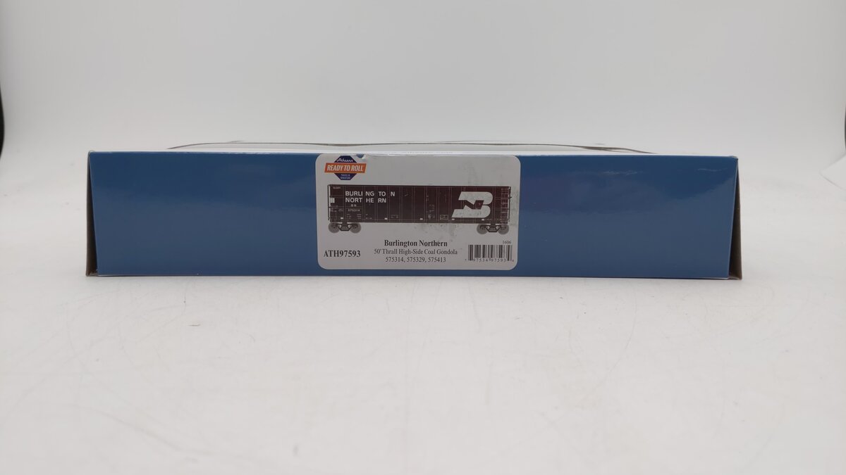 Athearn 97593 HO Burlington Northern RTR Thrall High Side Gondola (3)