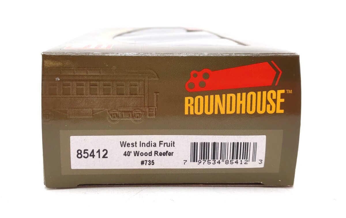 Roundhouse 85412 HO WIF RTR 40' Wood Reefer #735