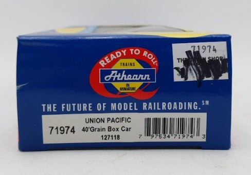 Athearn 71974 HO Scale RTR Union Pacific 40' Grain Box Car #127118