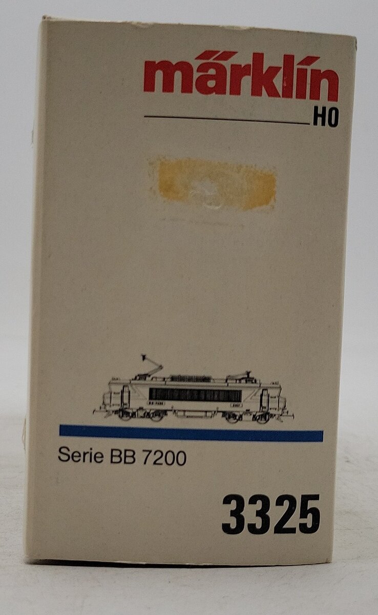 Marklin 3325 HO Scale SNCF Serie BB 7200 Electric Locomotive EX/Box