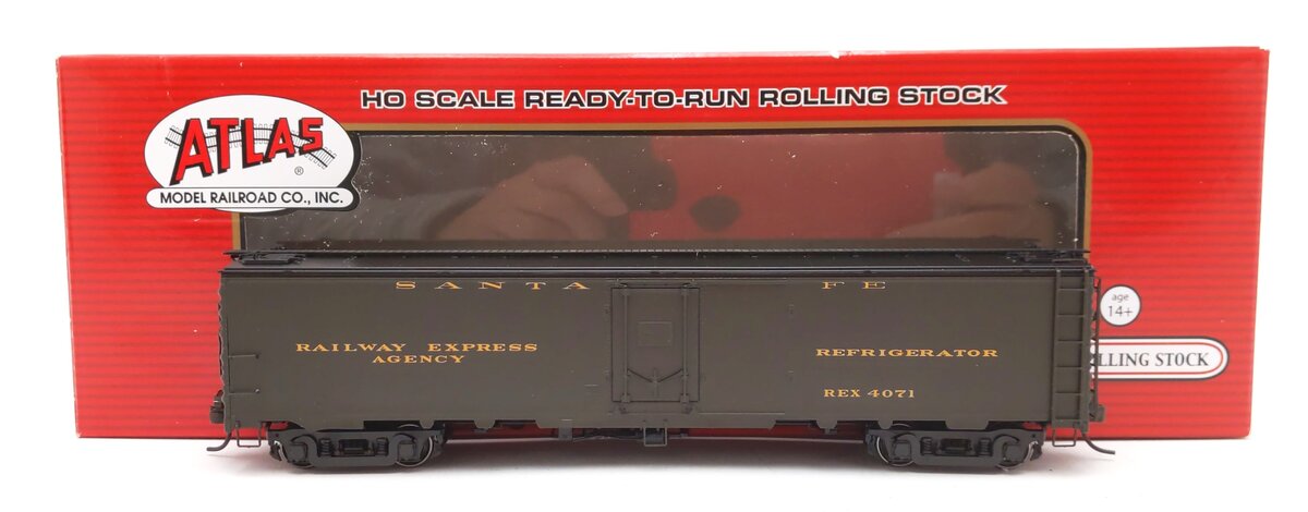 Atlas 20003402 HO Santa Fe REX ACF REA Express Reefer Road #4071