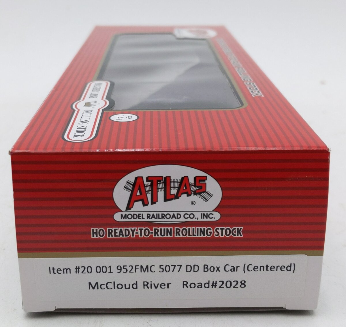 Atlas 20001952 HO McCloud River FMC 5077 Double Door Boxcar #2028
