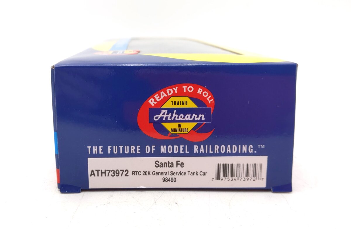 Athearn 73972 HO Santa Fe RTC 20K General Service Tank Car #98490