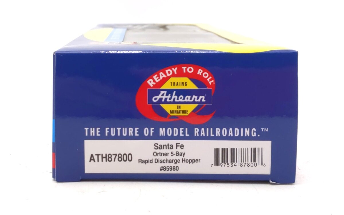 Athearn 87800 HO Santa Fe 5-Bay Rapid Discharge Hopper #85980