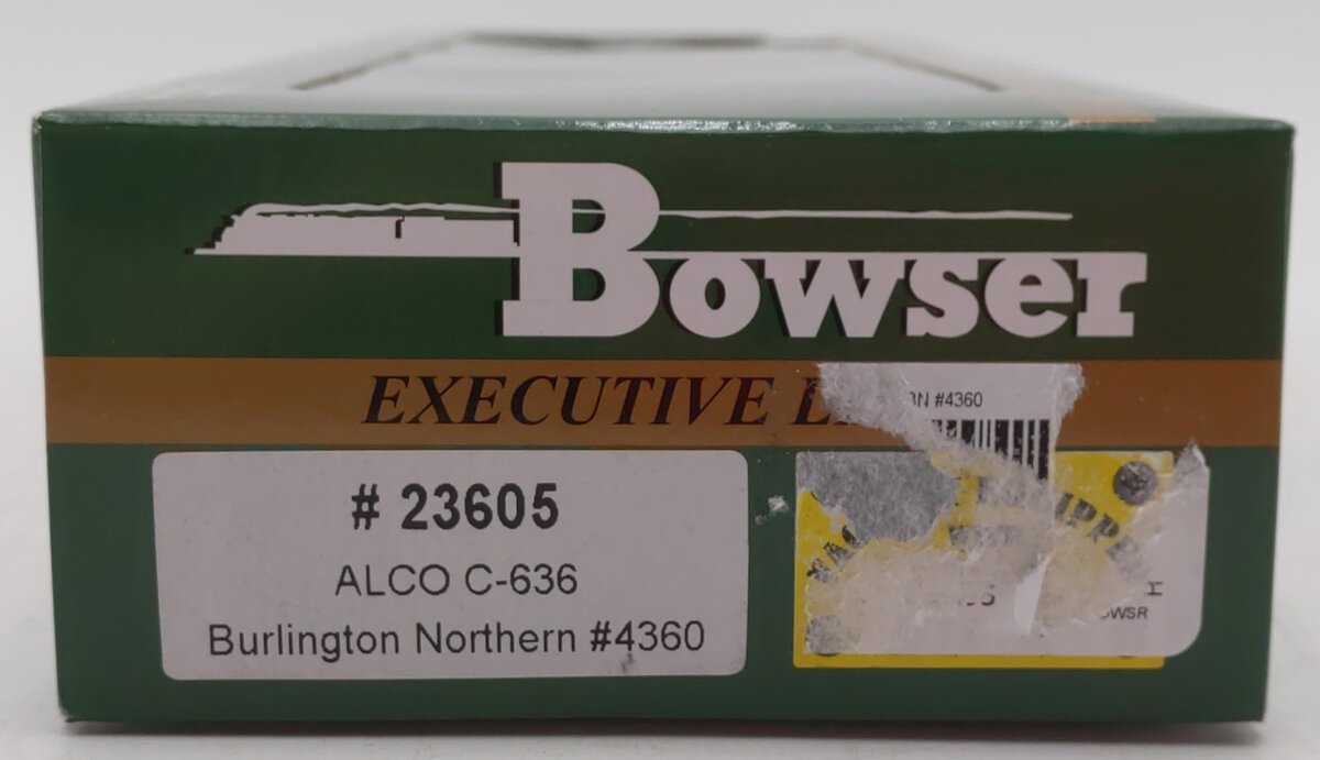 Bowser 23605 HO Scale Burlington Northern Diesel Locomotive #4360 w/ DCC