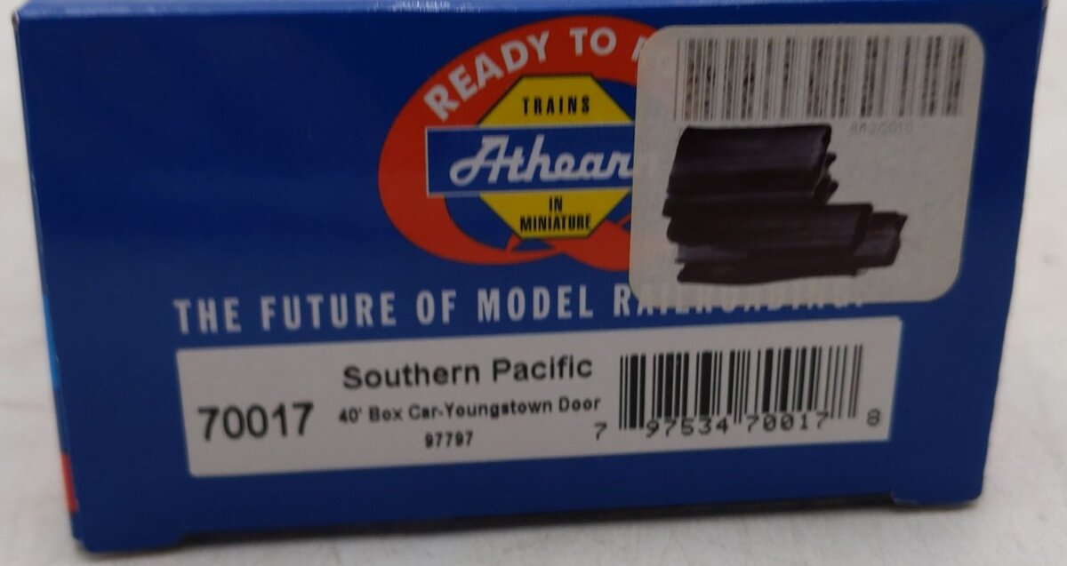 Athearn 70017 HO Scale Southern Pacific 40' Box Car-Youngstown Door #97797