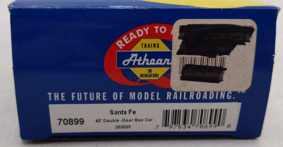 Athearn 70899 HO Scale Santa Fe 40' Double-Door Box Car #202025