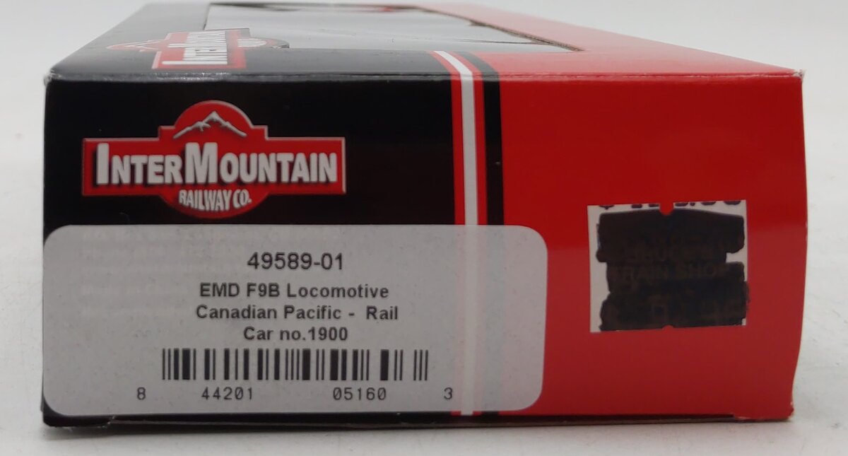 InterMountain 49589 HO CP Rail FP9B Diesel Locomotive #1900