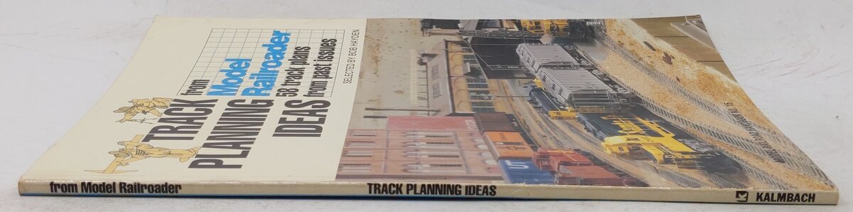 Track Planning Ideas from Model Railroader 58 Track Plans Paperback Book VG
