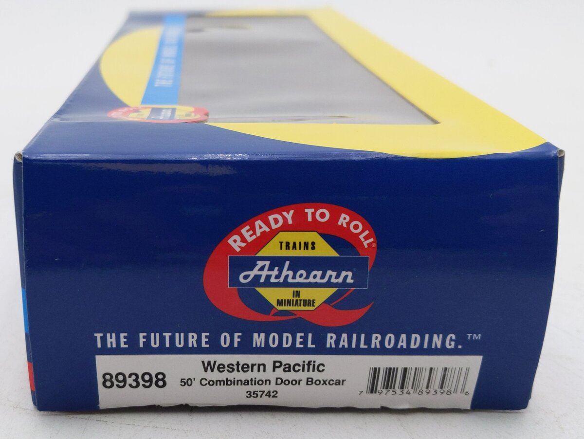 Athearn 89398 HO Western Pacific 50' Combination Door Boxcar #35742