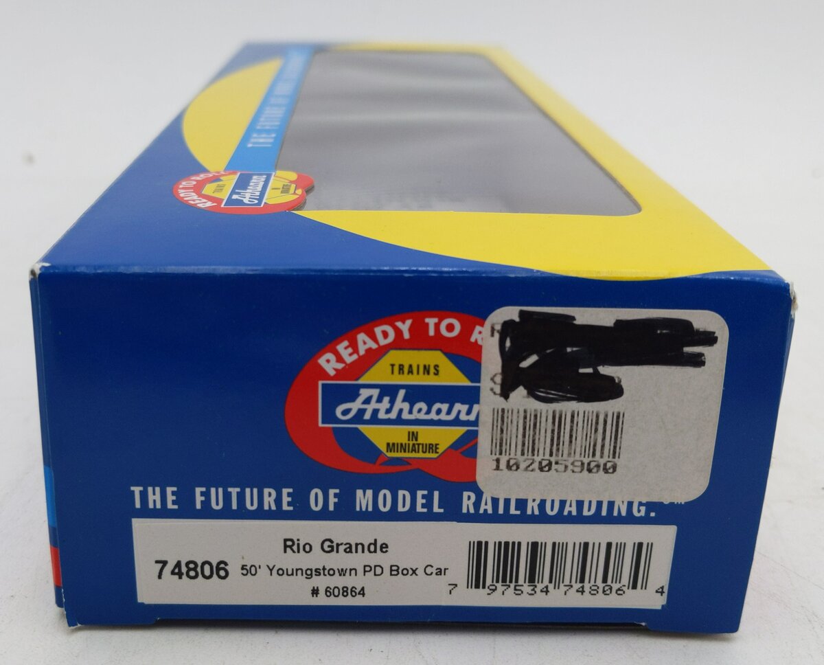 Athearn 74806 HO Rio Grande 50' YSD Boxcar #60864