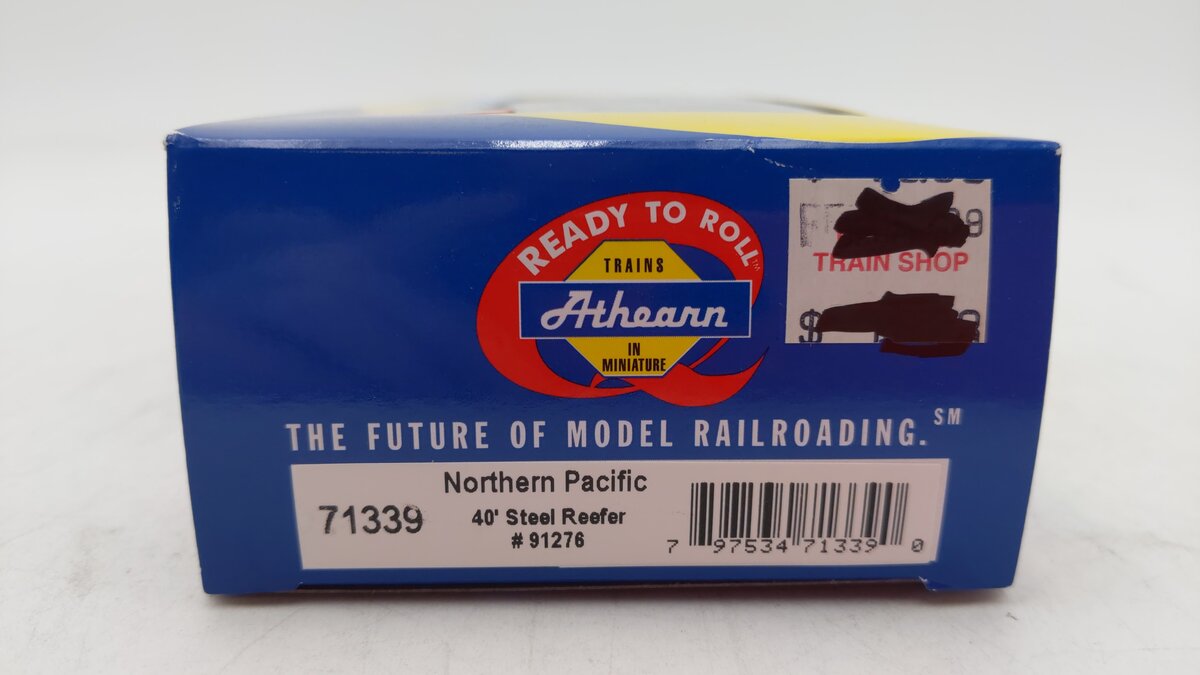 Athearn 71339 HO Northern Pacific 40' Steel Reefer #91276