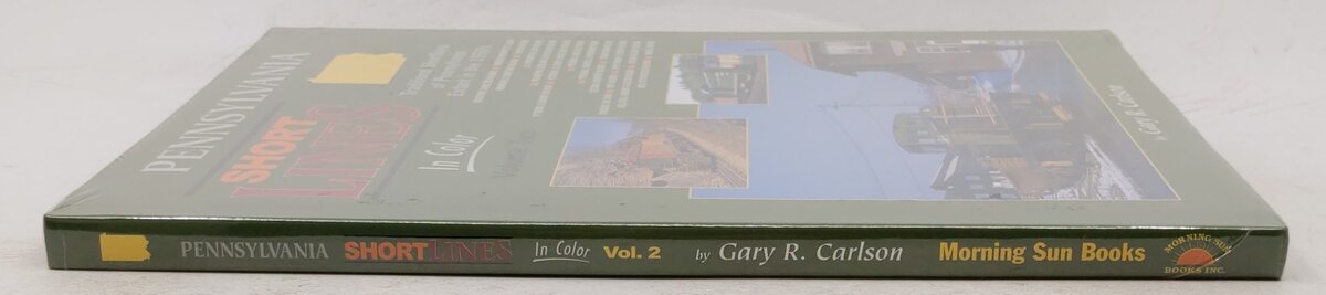 Pennsylvania Shortlines in Color, Vol.2 Hardcover Book By Gary R. Carlson MT