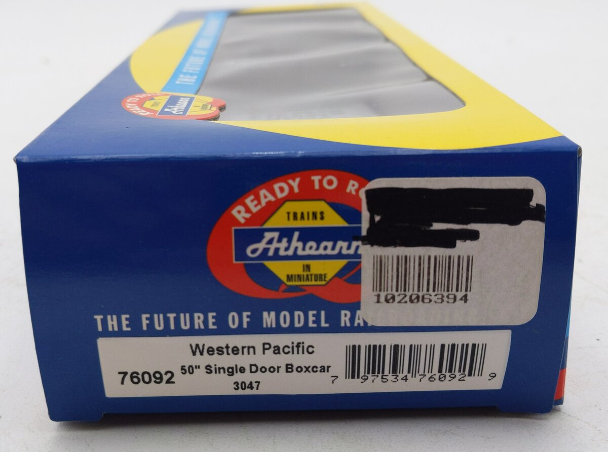 Athearn 76092 Western Pacific 50' Single Door Boxcar #3047