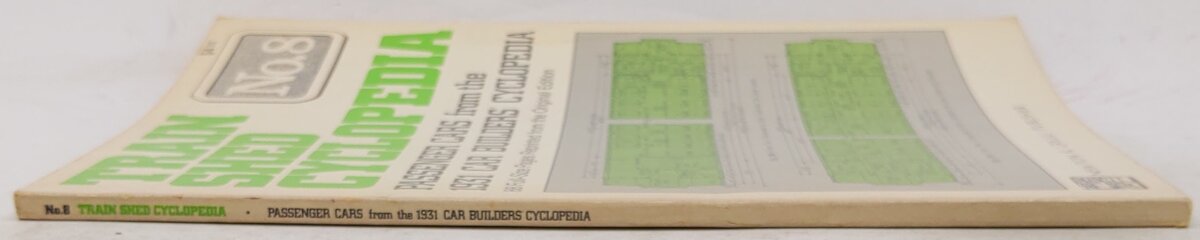 Train Shed Cyclopedia, No.8 Paperback Book By Newton K. Gregg VG