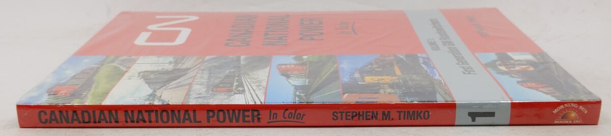 Canadian National Power In Color Vol.1 Hardcover Book By Stephen M. Timko MT