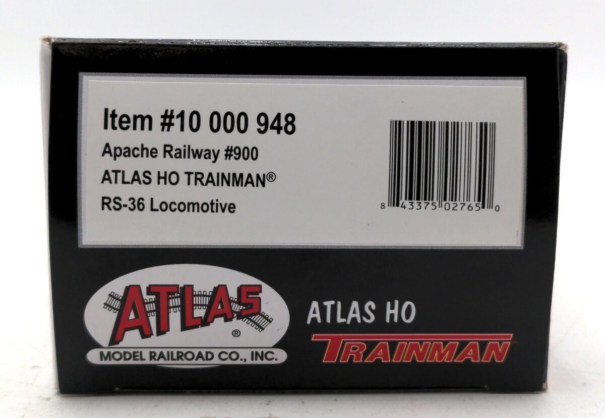 Atlas 10000948 HO Scale Apache Railway RS36 Diesel Locomotive #900