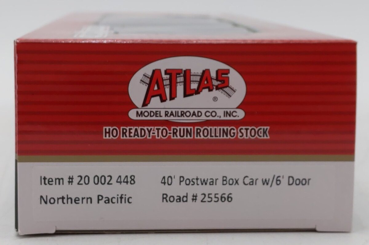 Atlas 20002448 HO Scale Northern Pacific Box Car #25566
