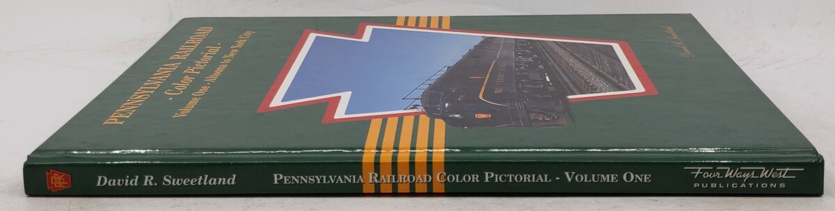 Pennsylvania Railroad Color Pictorial Vol.1 Hardcover Book By David R. Sweetland EX
