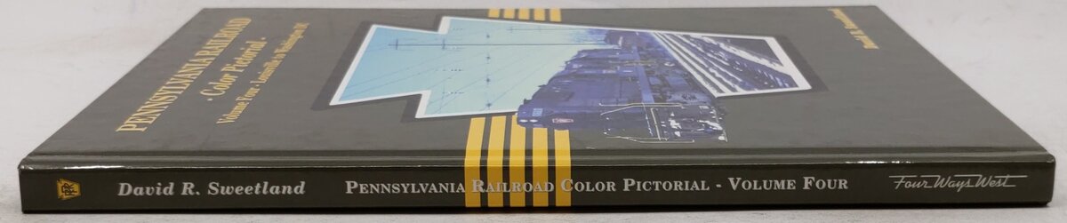 Pennsylvania Railroad Color Pictorial Vol.4 Hardcover Book By David R. Sweetland EX