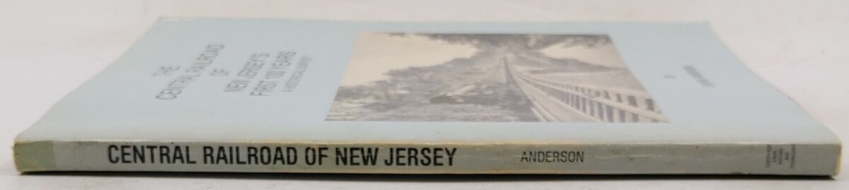 The Central Railroad of New Jersey's 1st 100 Years Paperback Book VG