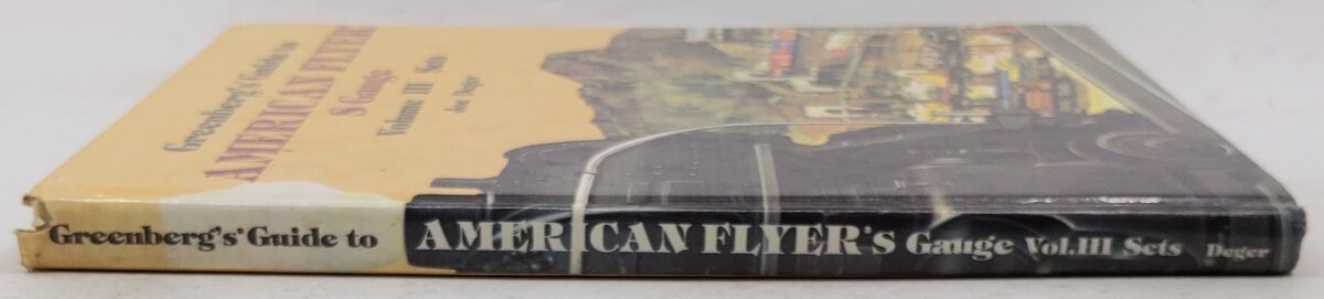 Greenberg's Guide to American Flyer S Gauge Vol.3 Hardcover Book By Joe Deger VG