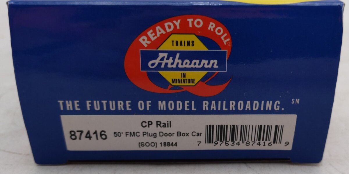 Athearn 87416 HO CPR/SOO RTR 50' FMC Plug Door Boxcar #18844