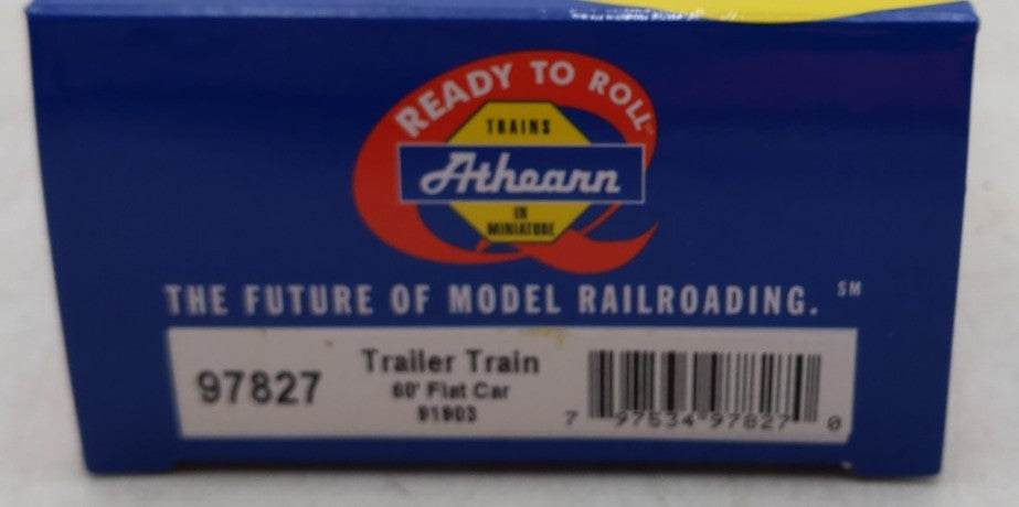 Athearn 97827 HO RTR 60' Flat, TT #91903