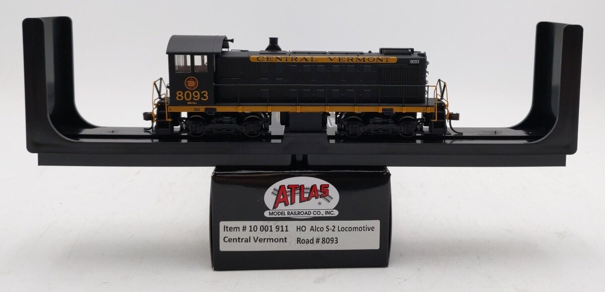 Atlas 10001911 HO Scale Central Vermont Alco S-2 Diesel Locomotive #8093