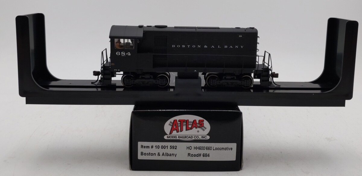 Atlas 10001592 HO Boston & Albany Alco HH660 Diesel Locomotive #684