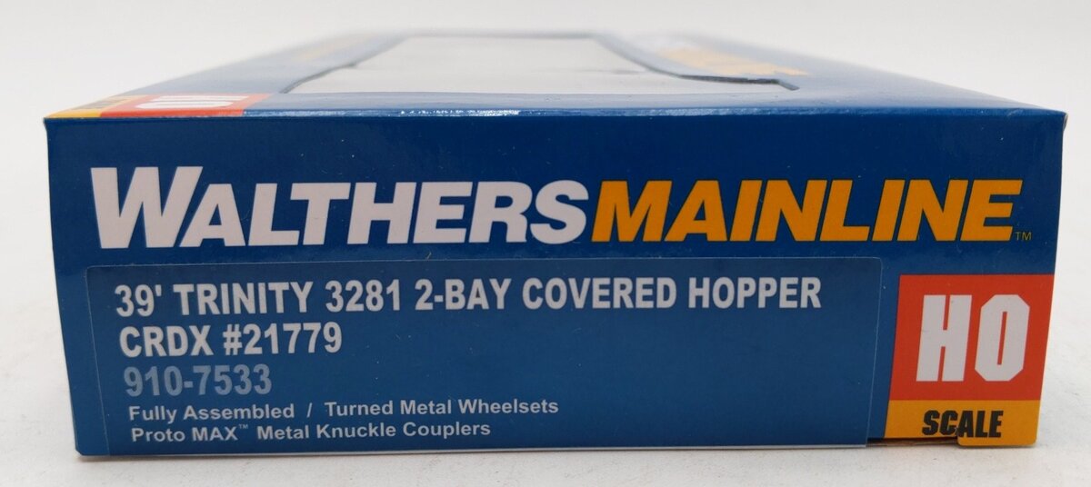 Walthers 910-7533 HO Chicago Freight Car Leasing Trinity 3281 Hopper #21779