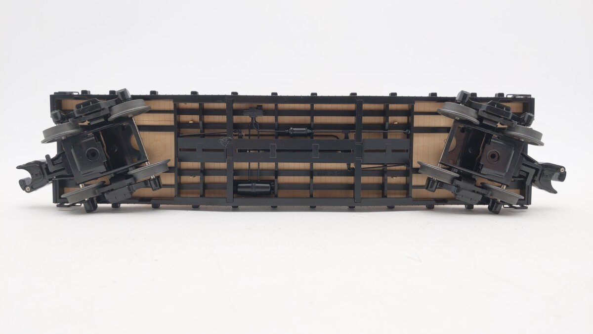 Lionel 6-27542 O Gauge New Haven 40‘ Flatcar with Covered Load #17808 EX