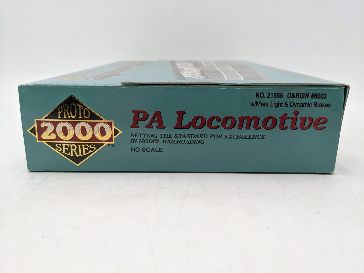 Proto 2000 21656 D&RGW PA Diesel Locomotive #6003 EX/Box