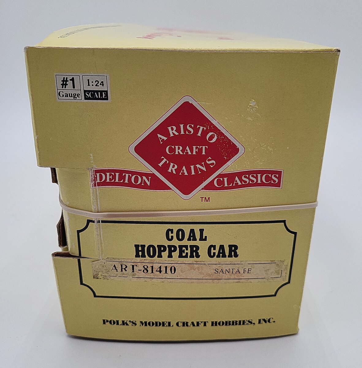 Aristo-Craft 81410 G Scale Santa Fe Hopper LN/Box