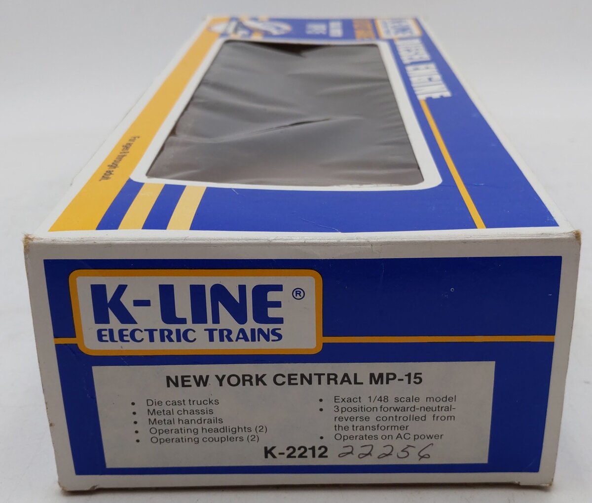 K-Line K2212 O Gauge New York Central MP-15 Diesel Engine VG/Box