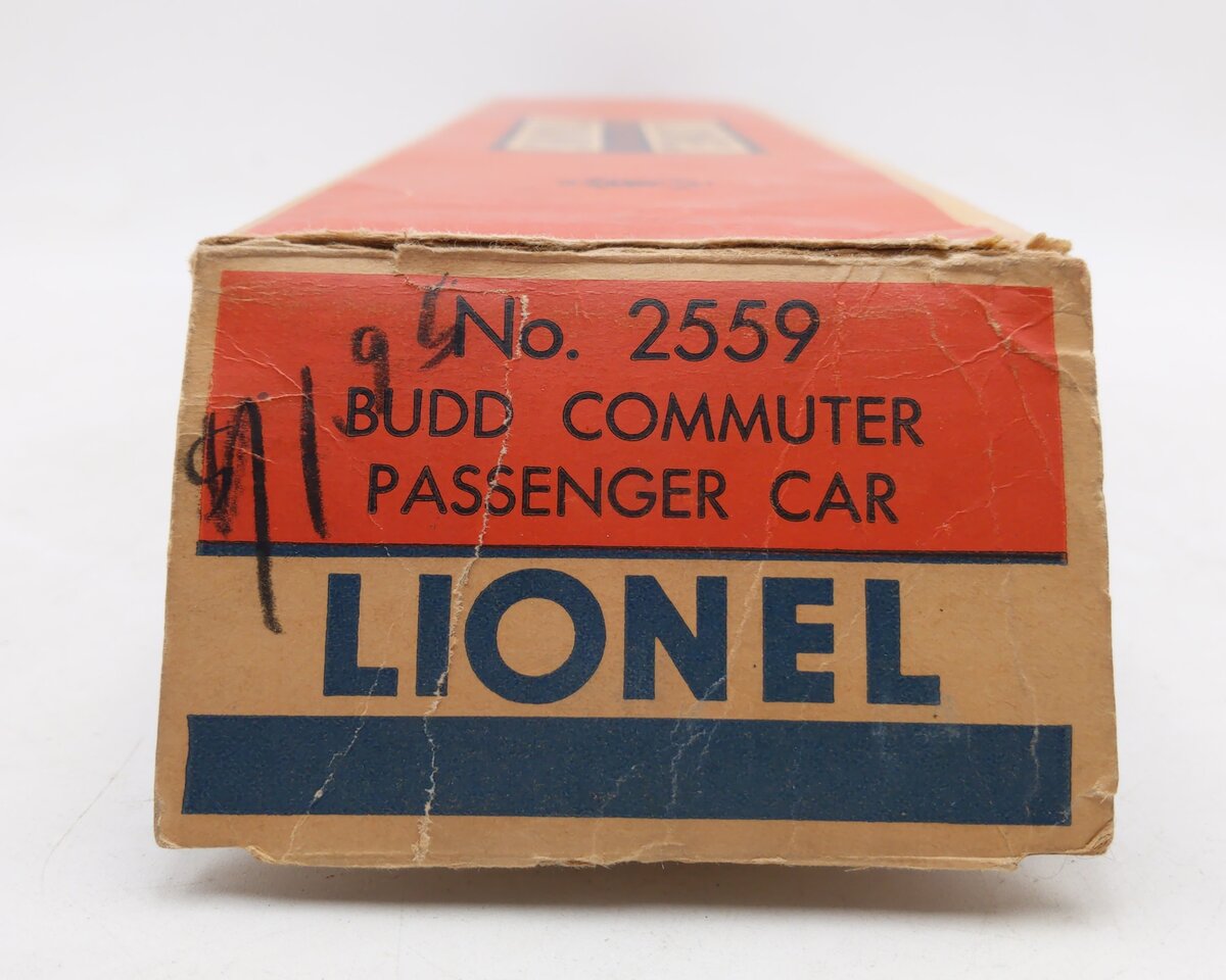Lionel 2559 Vintage O Baltimore & Ohio RDC Non-Powered Passenger Car EX/Box