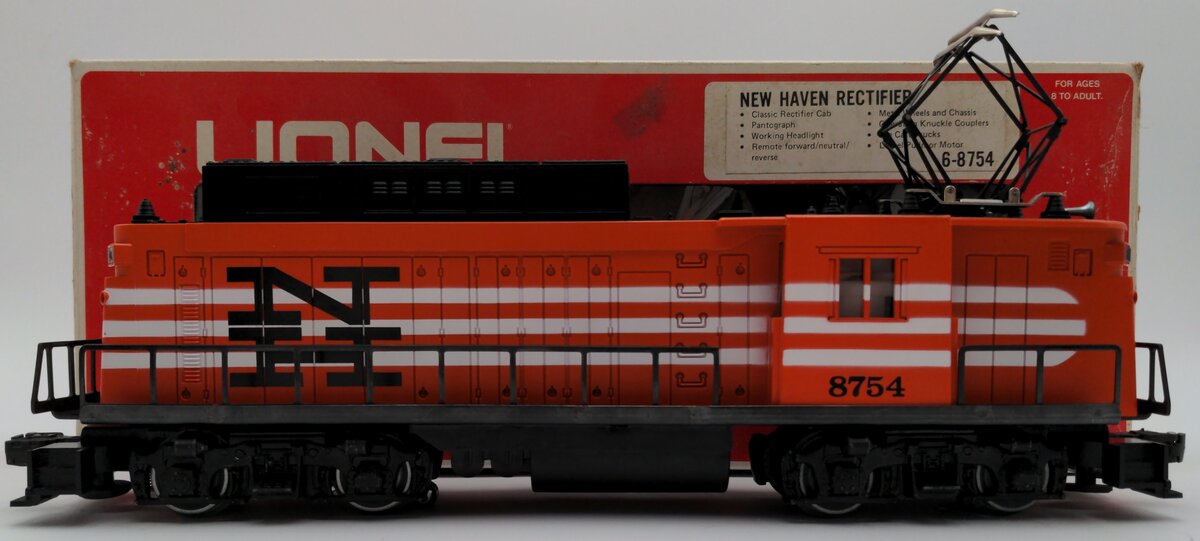 Lionel 6-8754 O Gauge New Haven Rectifier Electric Locomotive EX
