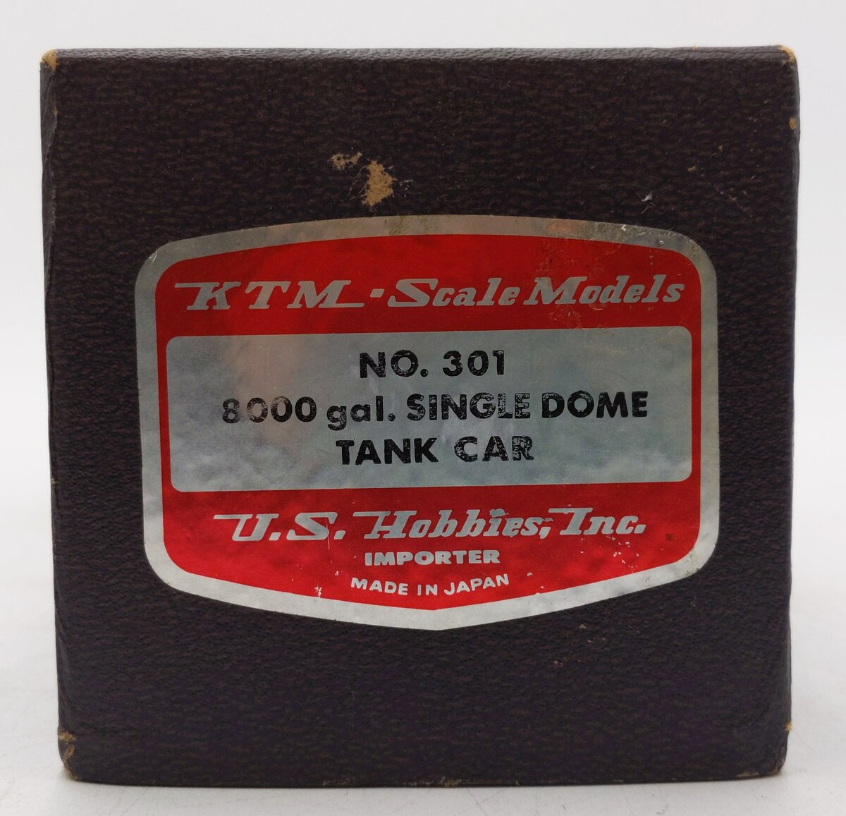 KTM 301 8000 Gallon Single Dome Brass Tank Car Shell - Unpainted/Box
