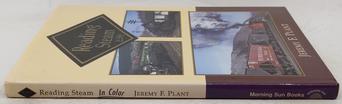 Reading Steam in Color Hardcover Book By Jeremy F. Plant VG